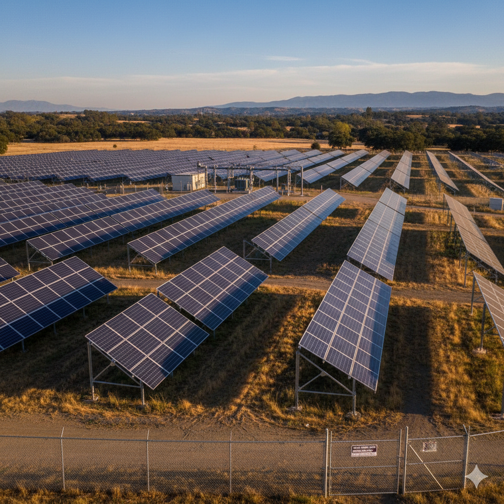 Ground-Mounted Solar System